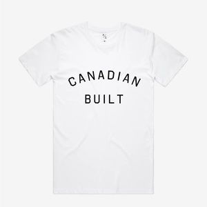 Peace Collective Canadian Built white tee womens size XS NWOT